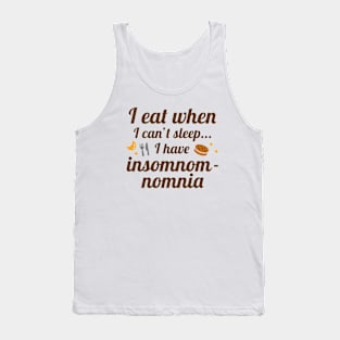 Insomnomnomia Tank Top